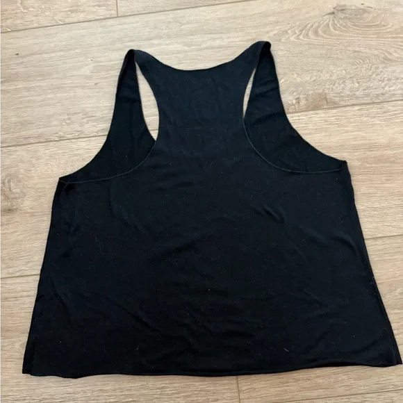 Bear Dance Black Crop Tank Top - Picture 2 of 2